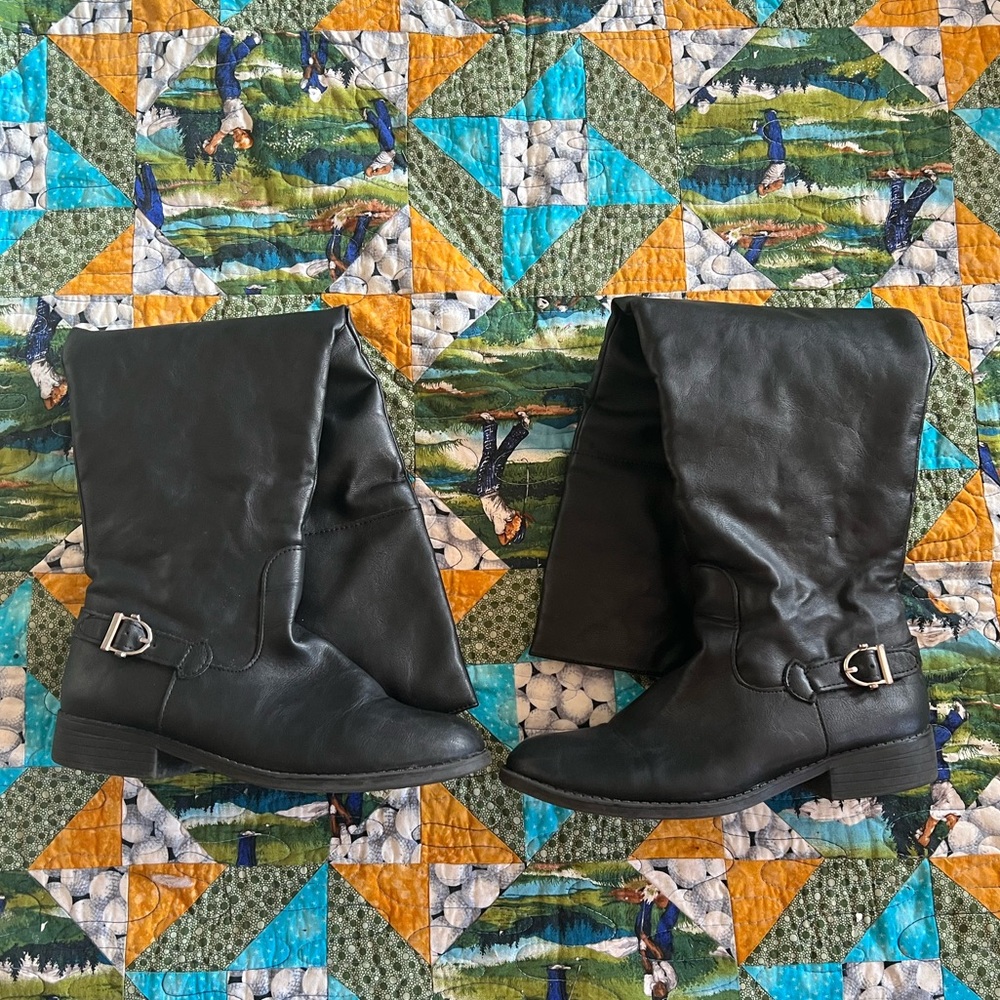 Knee high boots